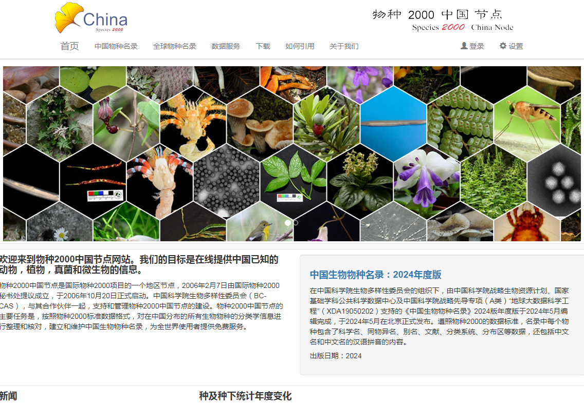 Species 2000 China