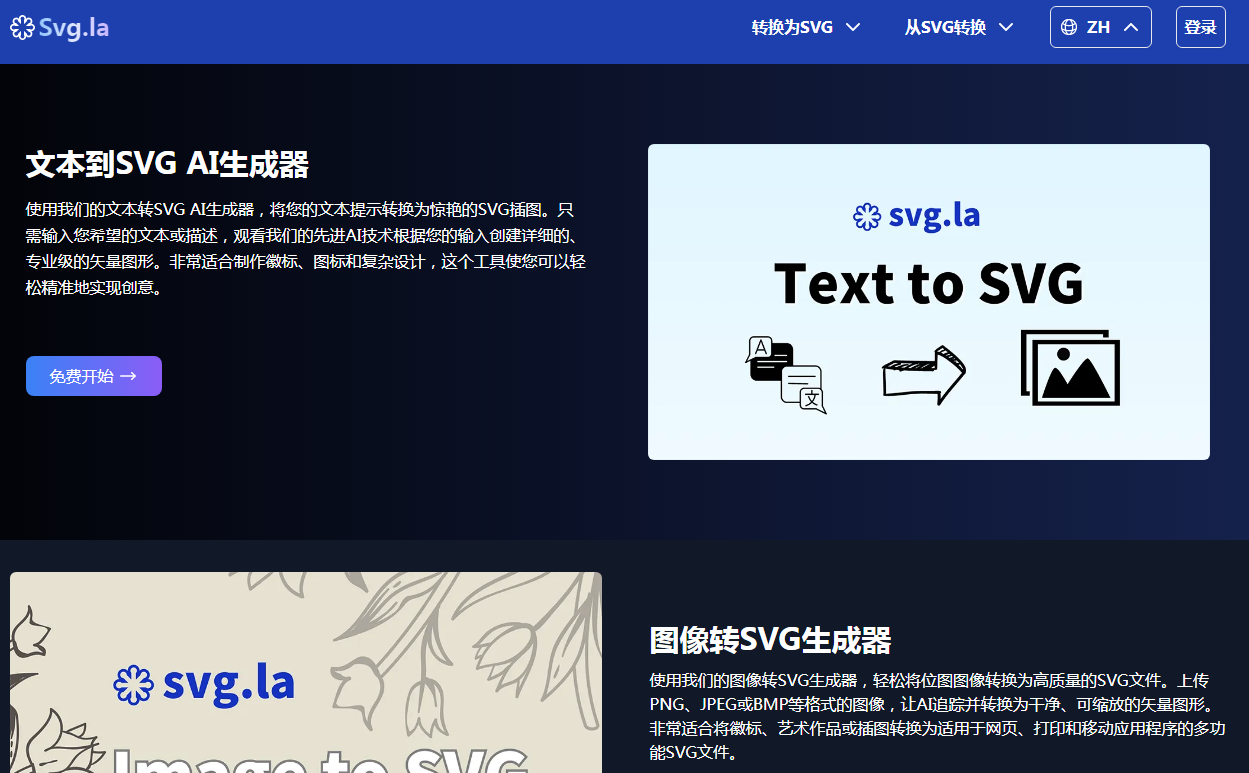 文本转SVG AI生成器
